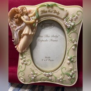 SAN FRANCISCO MUSIC CO. Musical BLESS THIS BABY Keepsake Frame